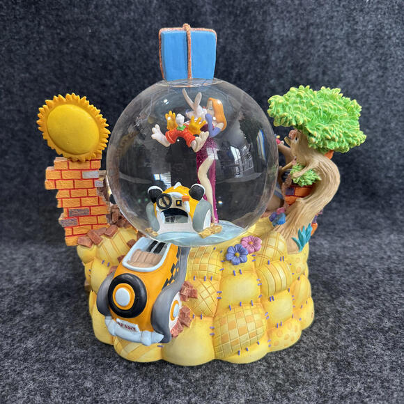 Disney Snow Globe Who Framed Roger Rabbit Music Box Rare - Picture 2 of 8